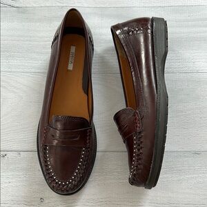 SOLD/NOT FOR SALE GEOX Respira Women’s Penny Loafer Flats‎ Women’s Size 41 US 10